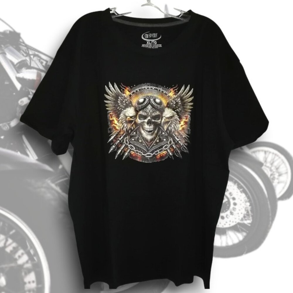 brand new tshirt biker , xlarge
